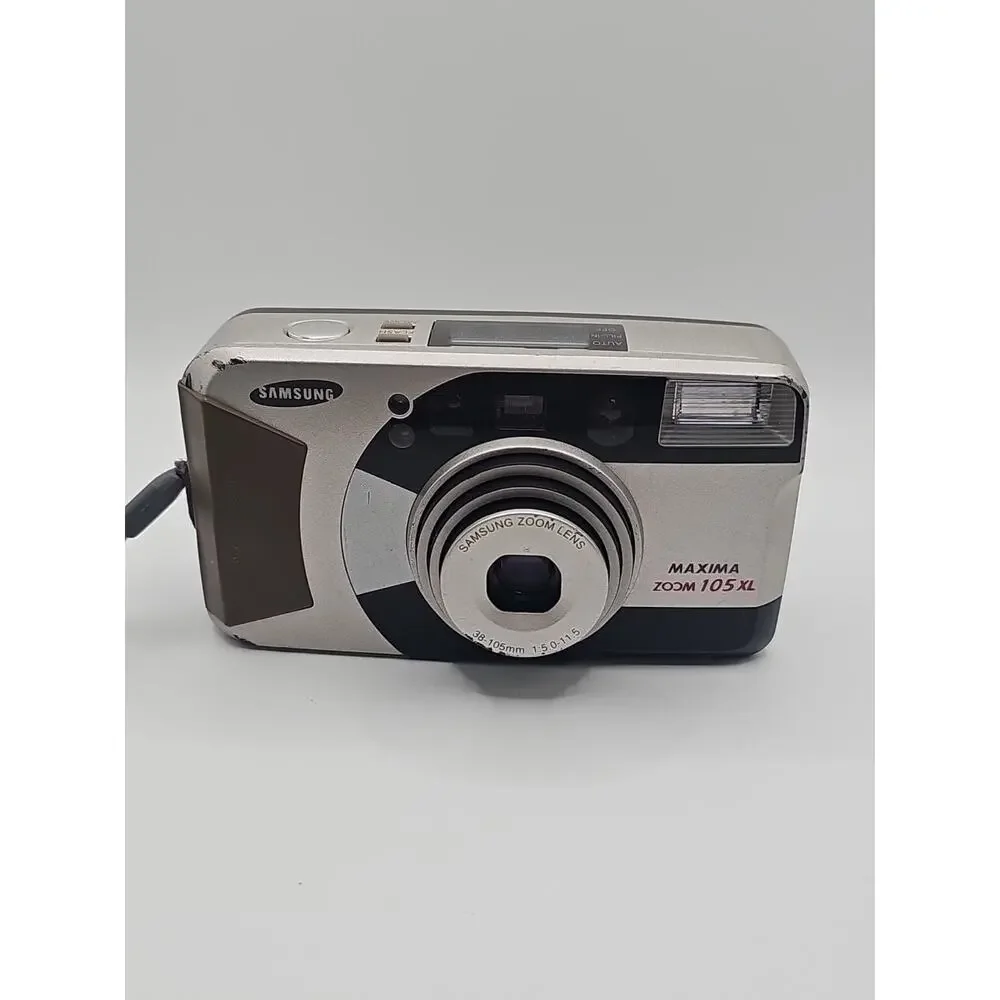 Samsung Maxima Zoom 105XL 35mm Film Camera Cam Point And Shoot (0010)